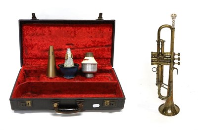 Lot 5056 - Selmer Manhattan Trumpet inscribed 'Sole Distributers Selmer, London, Made in Czechoslovakia', with