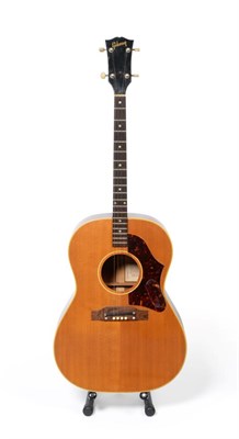 Lot 5063 - Gibson Tenor Guitar TG-25-N no.109293, with rosewood fingerboard, mahogany sides and back,...