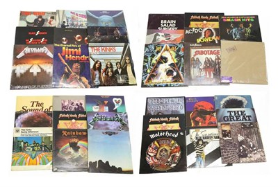 Lot 5096 - Various Records including Deep Purple Machine Head, The Great Rolling Roll Swindle, The Who...