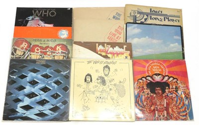 Lot 5097 - Various Records including Led Zeppelin II, Jimi Hendrix Axis:Bold As Love, Blind Faith (cover...