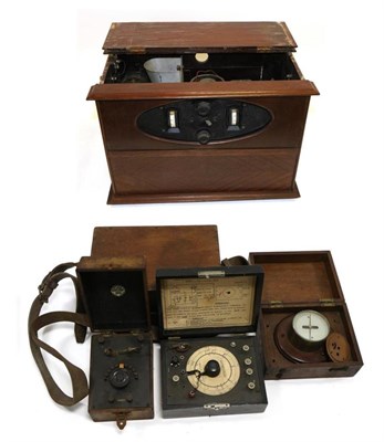 Lot 5148 - Various Instruments And Radios including Brown/Gecophone Radio Receiver, Cussons Patent Ribbon...