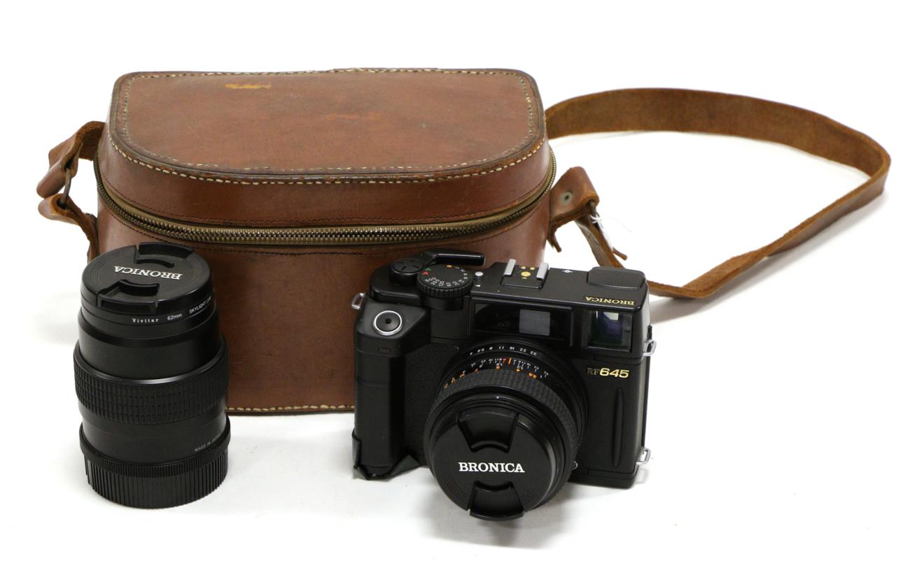 Lot 5196 - Bronica RF645 Camera with Zenzanon RF f4