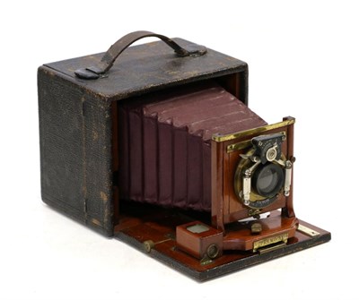 Lot 5221 - Rochester Optical Co. Premo A Plate Camera with Bausch & Lomb 'Victor' shutter