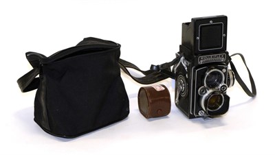 Lot 5225 - Rolleiflex 3.5 Camera no.1761080, with Carl Zeiss Planar f3.5 75mm lens