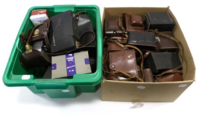 Lot 5240 - Various Cameras a collection of assorted examples (in two boxes) (qty)