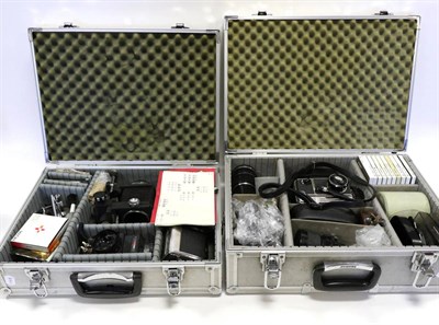 Lot 5269 - Zenza Bronica S2A Camera Outfit consisting of body with prism viewer, two film magazines and...