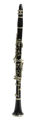 Lot 2024 - Clarinet By Console serial no.1835, cased, all joints wooden and stamped 'Console Foreign'