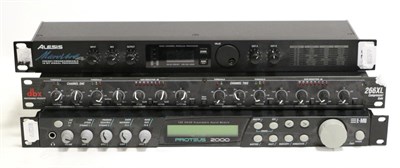 Lot 2040 - Guitar Related Electronics Proteus 2000 sound module, dbx Professional Products 266XL...