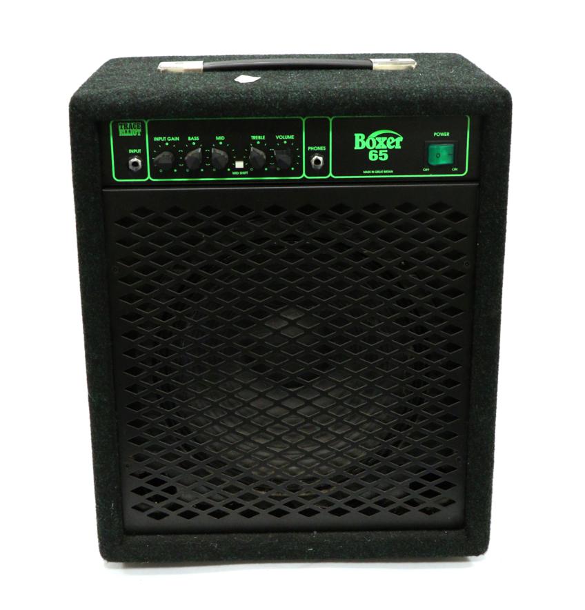 Lot 2044 - Trace Elliot Boxer 65 Bass Amplifier Made in Great Britain, single 12"; speaker