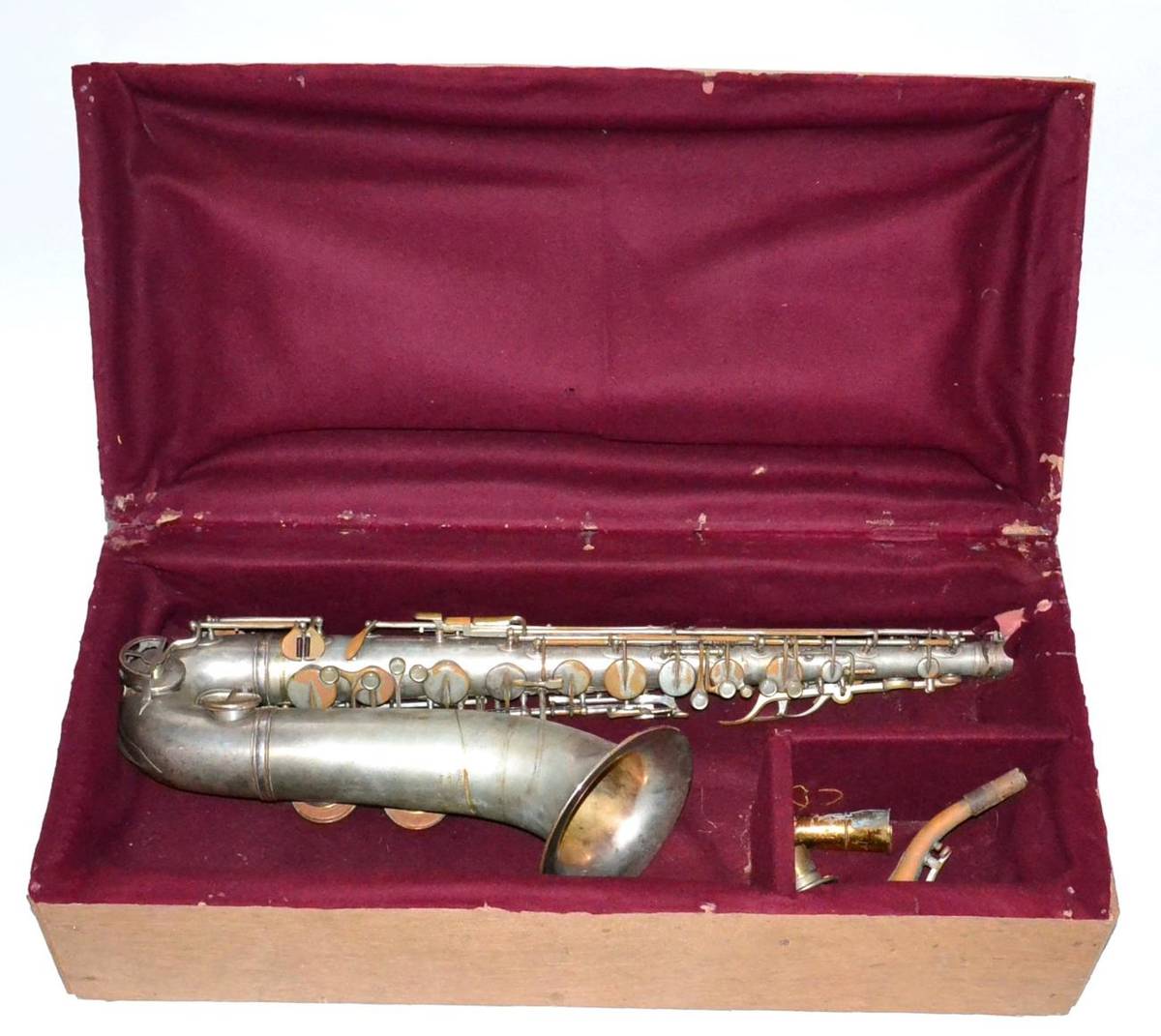 Lot 2046 An Italian 'Invicta Model' Tenor Saxophone