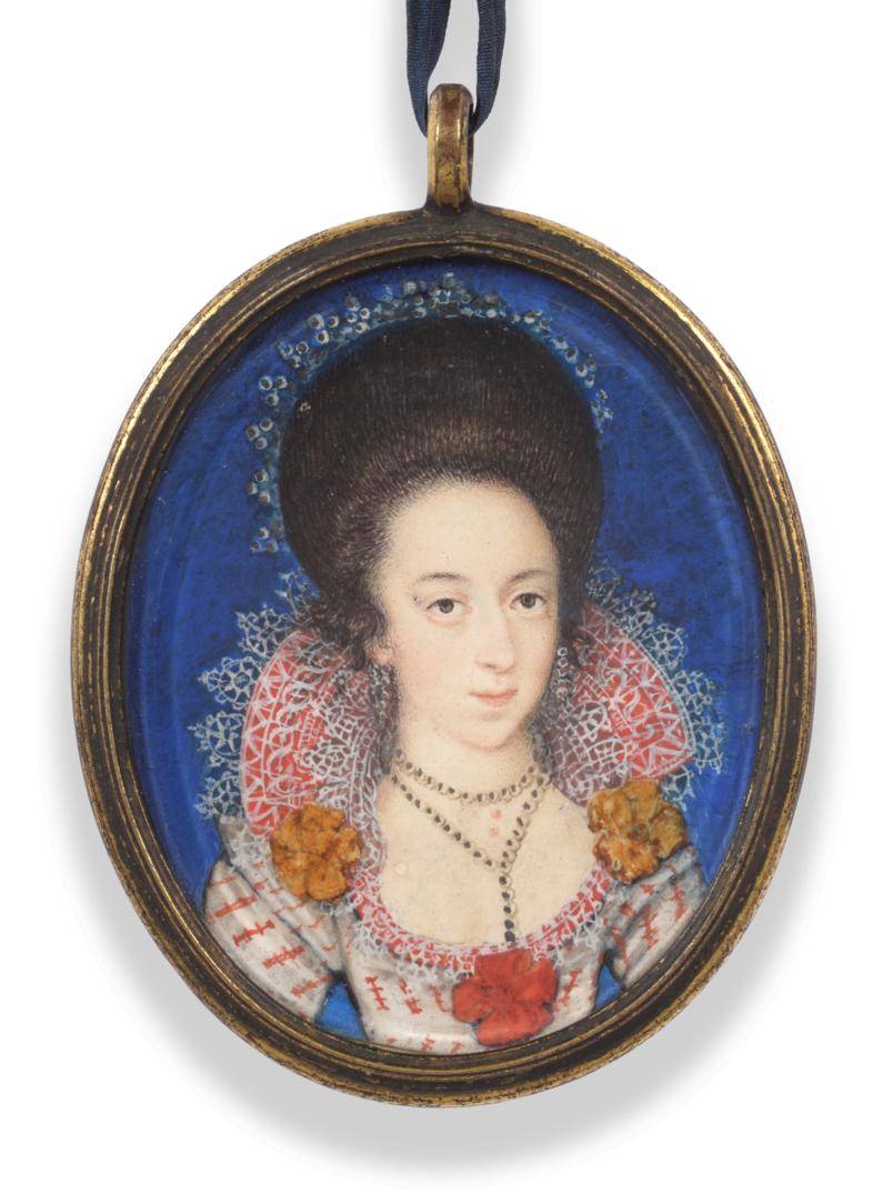 Lot 975 - Property of a Lady English School (circa 1610): Miniature Portrait of a Lady, bust length,...