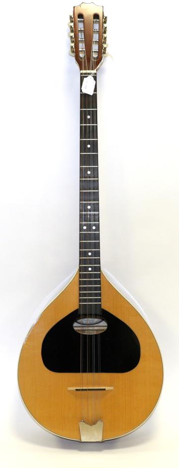 Lot 2146 - Tonewood Bouzouki Made in Romania, Model Number TBZ100-S, maple sides back and neck and spruce...