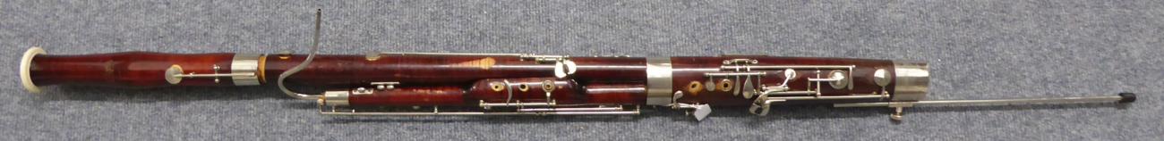 Lot 28 - Bassoon Labelled Leslie Sheppard, Foreign