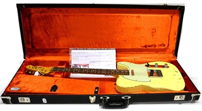 Lot 47 - 2014  Fender (USA) Custom Shop Heavy Relic '64 Telecaster  with Josefina Campos pickups, three...