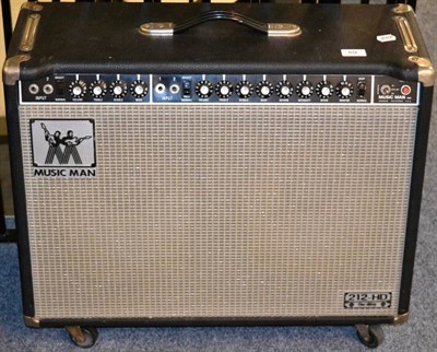 Lot 69 - Musicman 212-HD One Thirty Amplifier no.C007681 Made in Anaheim California, with twin speakers, two