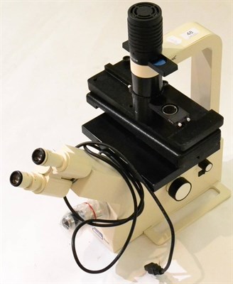 Lot 48 - Zeiss Telaval 31 Inverted Phase Microscope from Medicine & Therapeutics Department Aberdeen...
