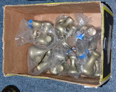 Lot 71 - Ten Part Sets of Kelly Syle Nickel Bell Weights, mostly sets of three from 1lb to 4lbs