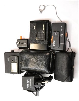 Lot 161 - Rollei A26 Camera with Rollei A110 Camera with flash and other items