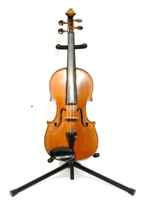 Lot 23 - An Early 20th Century French Violin, labelled 'Ch.J.B. Collin-Mezin, Luthier a Paris, Rue de...