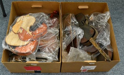 Lot 27 - Twelve Mixed Violins for Restoration, in two boxes