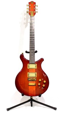 Lot 42 - A Canadian Odyssey 6-String Electric Guitar, with mahogany body and neck, brass tuners and...