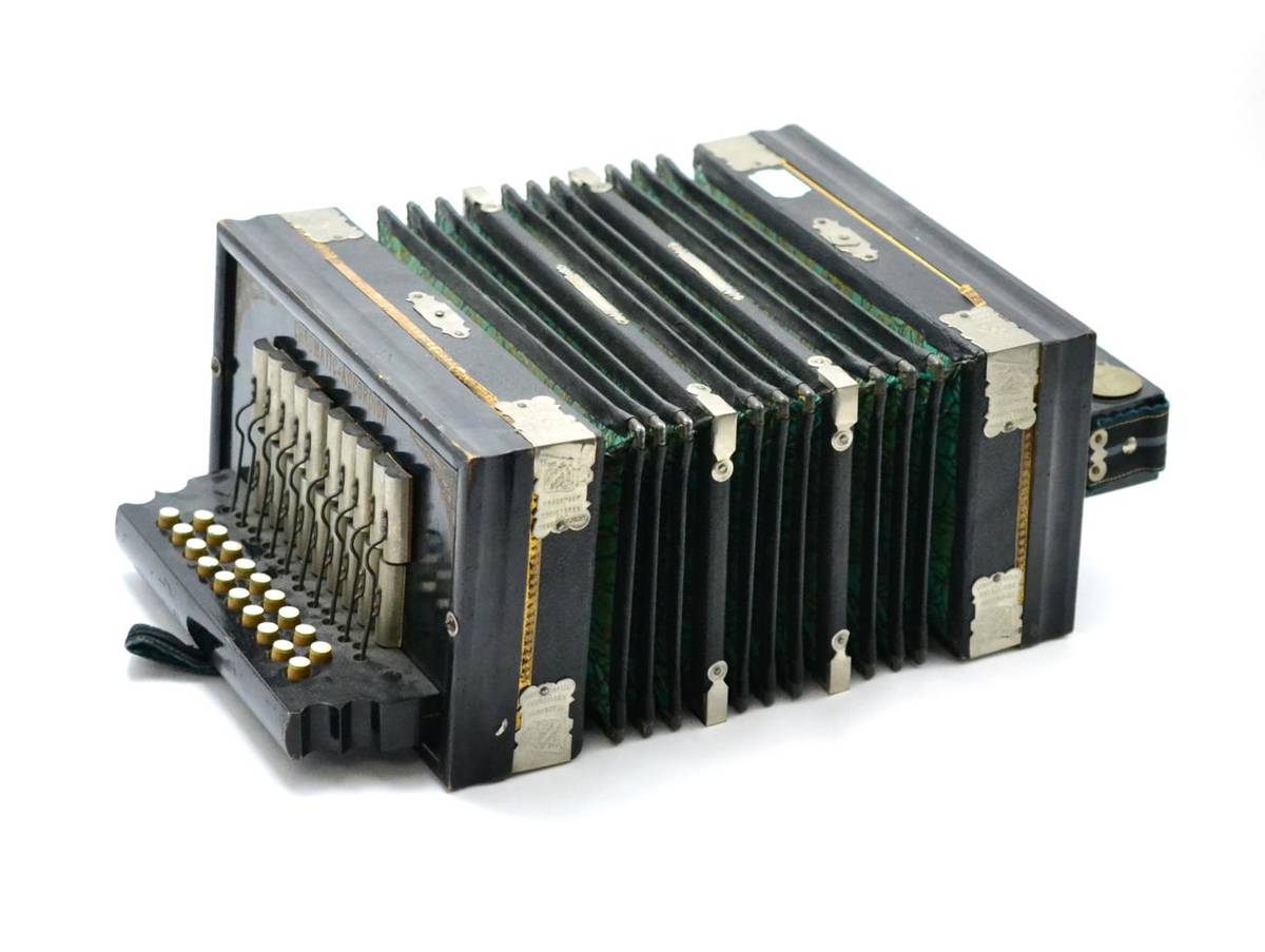 Lot 55 A National Band Chromatic Accordion, with