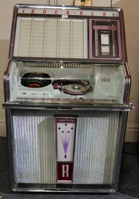 Lot 73 - A Rockola Princess Stereophonic Juke Box 1962, model no.1493, serial no.236471, with chrome fascia