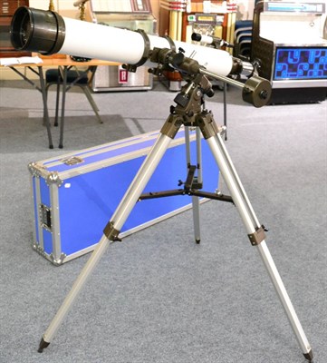 Lot 151 - Phenix F1200127 Refracting Telescope 1200mm focal length, objective lens 127mm diameter, in...