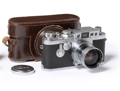 Lot 265 - Leica IIIg Camera no.880330 with Leitz Wetzlar Summitar f2, 50mm lens