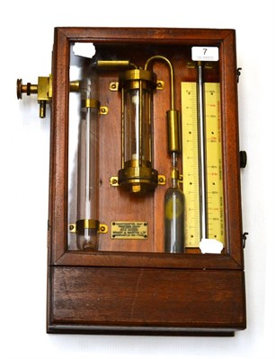 Lot 7 - Brady & Martin (Newcastle) Kenotometer in glazed case