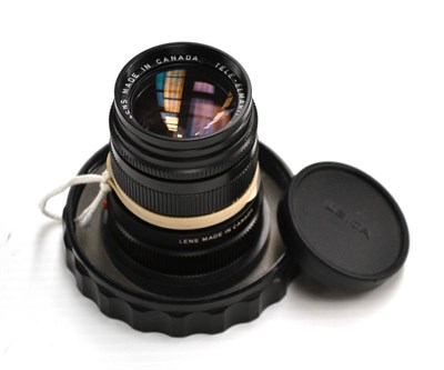 Lot 95 - Leitz (Canada) Tele-Elmarit M f2.8, 90mm Lens No.2968110