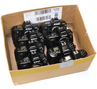 Lot 105 - Nikon Eight F90 Camera Bodies