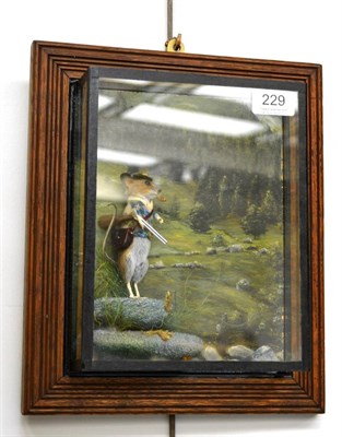 Lot 229 - A Shooting Mouse, by Tony Armistead, humorous taxidermy specimen, in full hunting attire,...