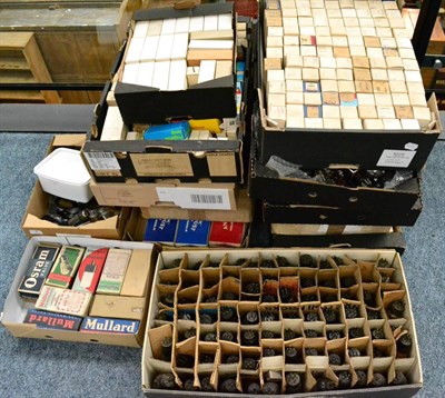 Lot 3 - A Large Collection Of Radio Valves (qty)