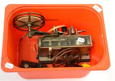 Lot 32 - Western Electric (Milan) Reel To Reel Telegraph Register with clockwork mechanism in steel case...