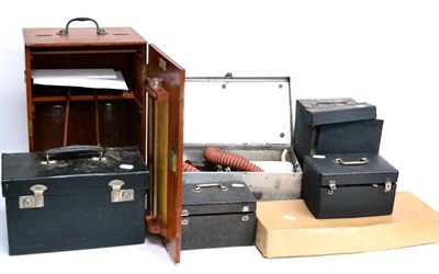 Lot 82 - Cased Respiratory Instruments and Apparatus, including Livingston & Pearson's Artificial...
