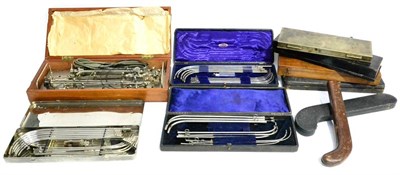 Lot 121 - A Large Collection of Urology Equipment, including a quantity of cased catheters, diagnostic...