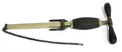 Lot 132 - A 19th Century Surgical Ecraseur by Arnold & Sons, London, the ratchet operated instrument with...