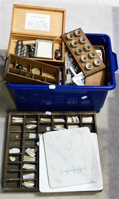 Lot 145 - A Collection of Pill and Cachet Making Equipment, including pottery slabs, boxed moulds and...