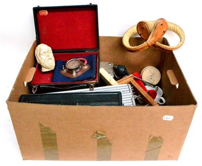 Lot 187 - A Large Collection of Mixed Medical Items, including blood pressure test kits, syringe sets,...