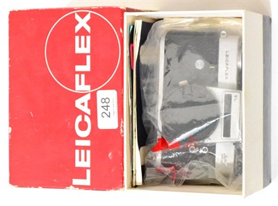 Lot 248 - Leicaflex SL Camera Body No.1343396 in original card box