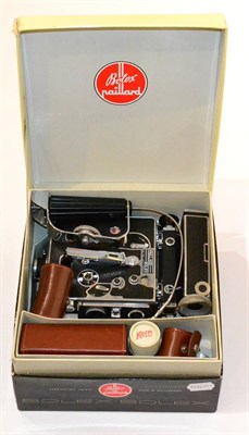 Lot 276 - Paillard Bolex Cine Camera in original box with accessories