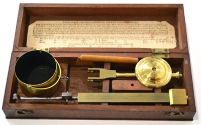 Lot 74 - Improved Pocket Chondrometer (Balance For Ascertaining The Quality Of Grains Or Farina...