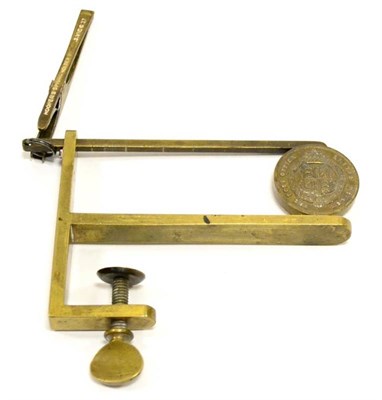 Lot 85 - Silvester & Co Brass Postal Scales For ";Rowland Hill's Plan Of Penny Postage"; consisting of...