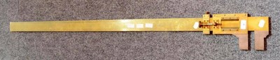 Lot 4 - Troughton & Sims Large Brass Callipers with Vernier scales (for inside and outside measurement)...