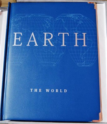 Lot 93 - Earth Blue Edition Atlas, Published By Millennium House (Sydney) with Foreword by David...