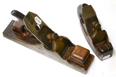 Lot 164 - Two Spiers of Ayr Steel Woodworking Planes, comprising a 13 1/2inch jack plane with dovetailed...