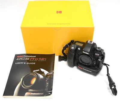 Lot 213 - Kodak DCS Pro14N Full Frame Digital Camera Body Only in original box with booklet