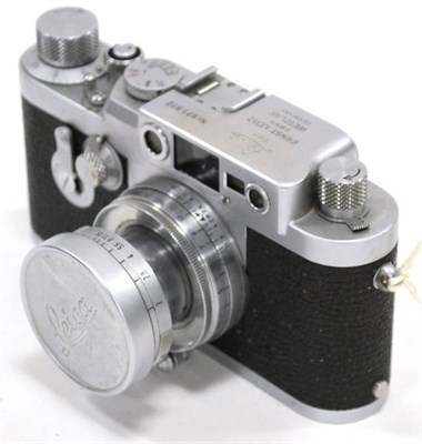 Lot 222 - Leica IIIg Camera no.971912 with Leitz Summicron f2, 50mm screw fit lens no. 1020888