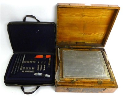 Lot 1034 - A Case of Samples of Engineers Cutting Tools by Firth Brown, Sheffield, including a...